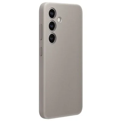 Cover Samsung S24 Vegan Leather Case &ndash; Taupe